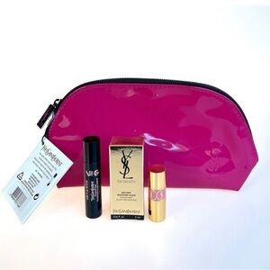 Yves Saint Laurent Cosmetic Bag Bundle NWT